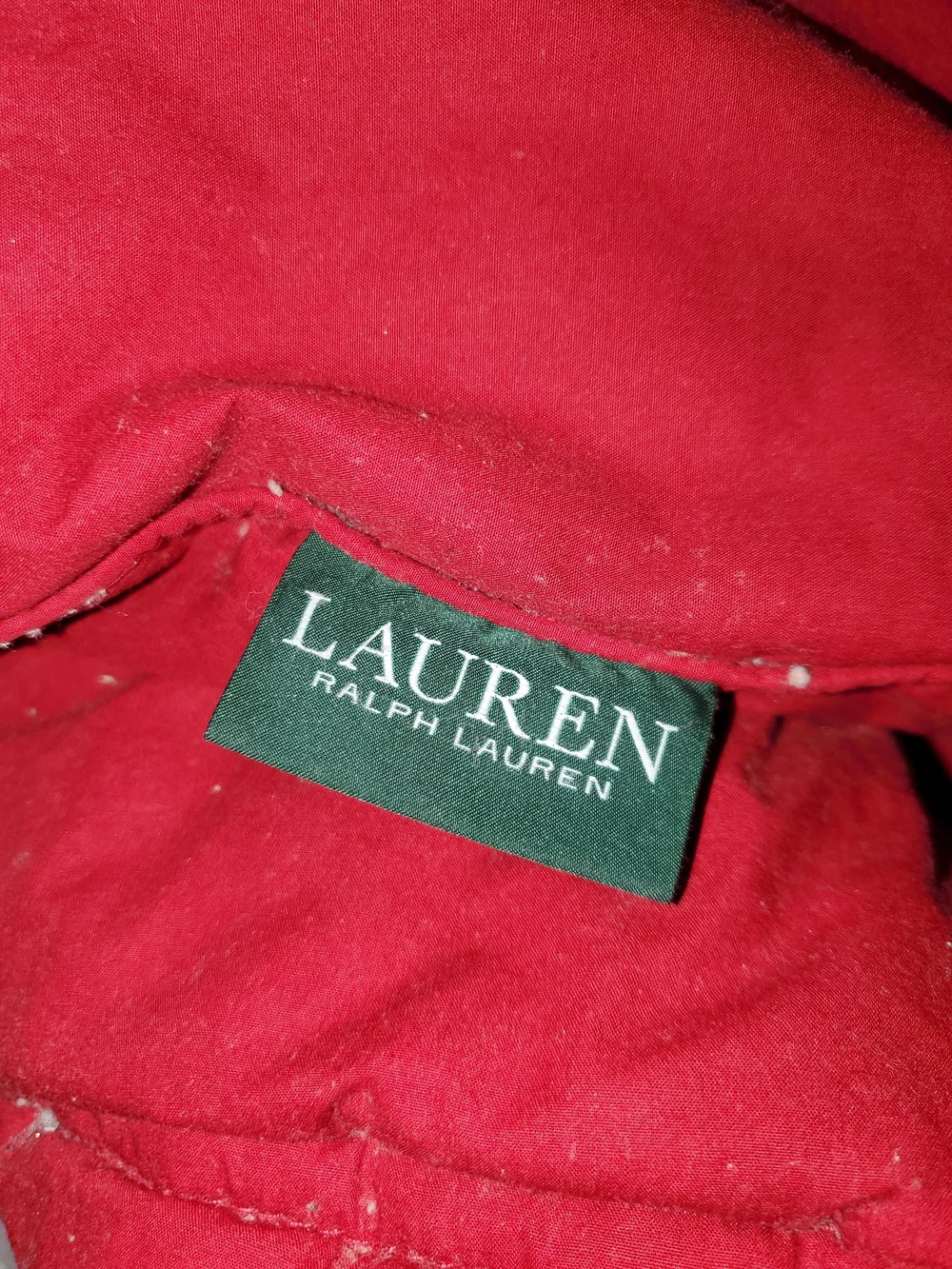 Ralph Lauren down comforter twin XL Red+pink Sheet, Mattress Cover+2 Pillowcase
